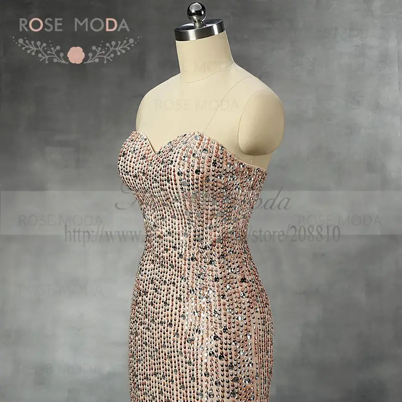nude prom dresse