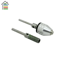 0.5-4mm Electric Grinder Keyless Drill Chucks Quick Change Adapter Converter with 2.3 3mm Shank Shaft For Dremel Rotary Tools