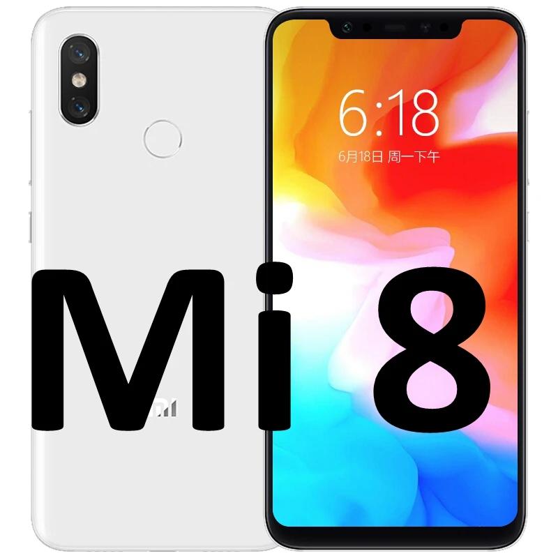 Полное закаленное стекло для Xiao mi Red mi Note 5 Pro 5A Prime 5 Plus 6A mi 8 SE A1 A2 Lite 6X защитная пленка на Pocophone F1 Sklo - Цвет: Mi8