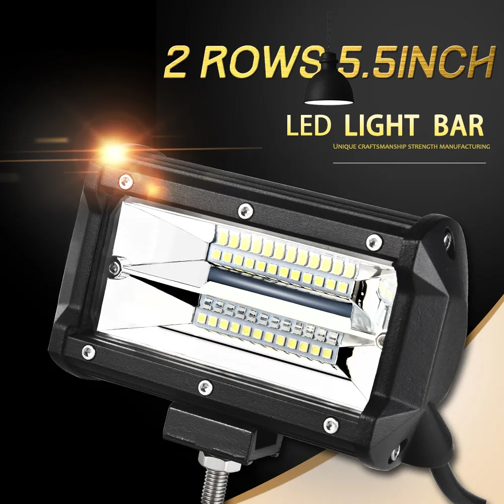 Weketory 5 светодиодный LED бар Номинальная 120 Вт фактический 25 Светодиодный свет для
