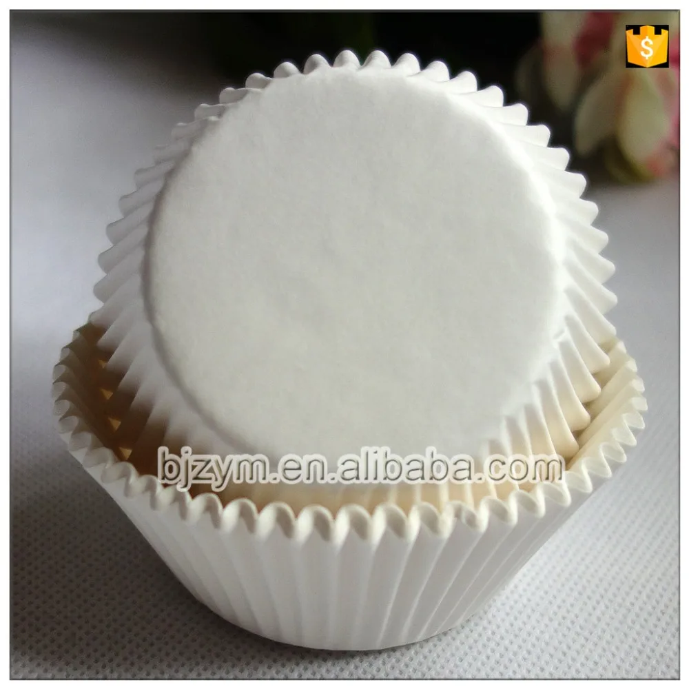 Free shipping 400pcs/lot Grease proof Paper baking cups white Cupcake