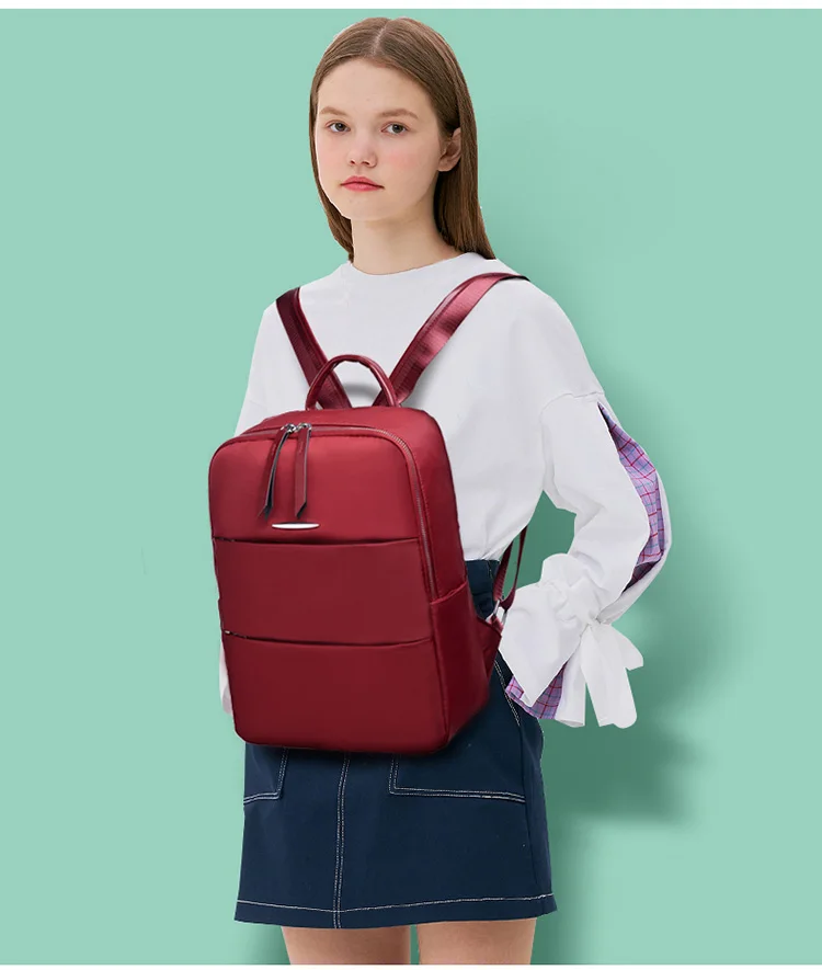 Модные повседневные женские рюкзаки, Женская оксфордская дорожная сумка, рюкзак для ноутбука с несколькими карманами, практичный рюкзак для женщин Mochila