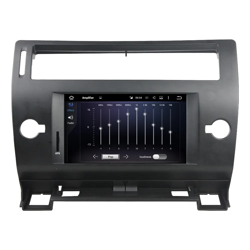 Cheap 7 inch Octa Core Android 9.0 Car Radio DVD GPS Navigation For CITROEN C4 2005-2011 Car multimedia 4G RAM 64G RAM STEREO media 5
