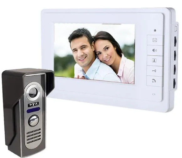 Yobang безопасности " визуальный видеодомофон Громкая связь дверной звонок Система ИК ночного видения камера для личного дома - Цвет: 816M11