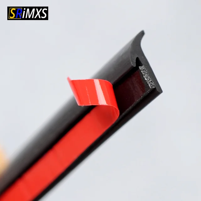 Slanted T shape Rubber Sealant For Lip Bumper Car Fender Flare Arch