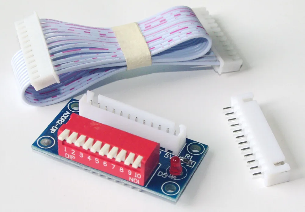 

2015 New Free shipping1 pcs controller DMX-Relays ADDR2-DIP-C led controller for led strip led lamp