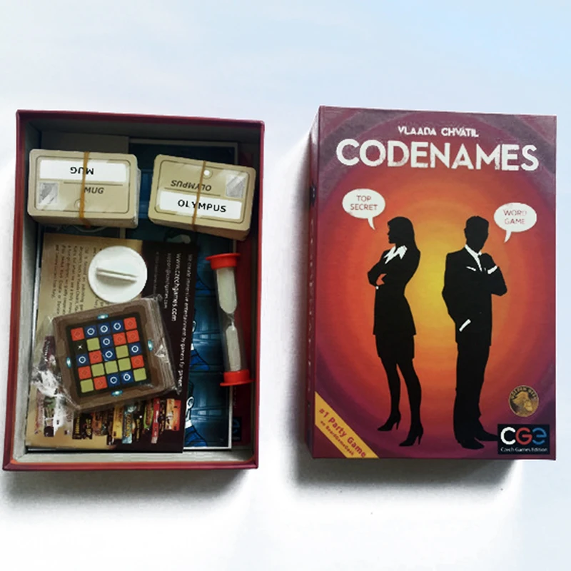 Конфиденциальные действия Codenames семейная настольная игра друзья Вечерние игры Карточная игра