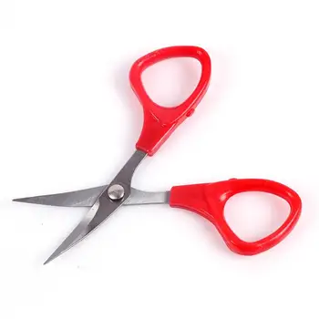 

Factory price direct sales embroidery scissors, 3.5 inch embroidery , warping , cloth ! Stainless steel plastic handle