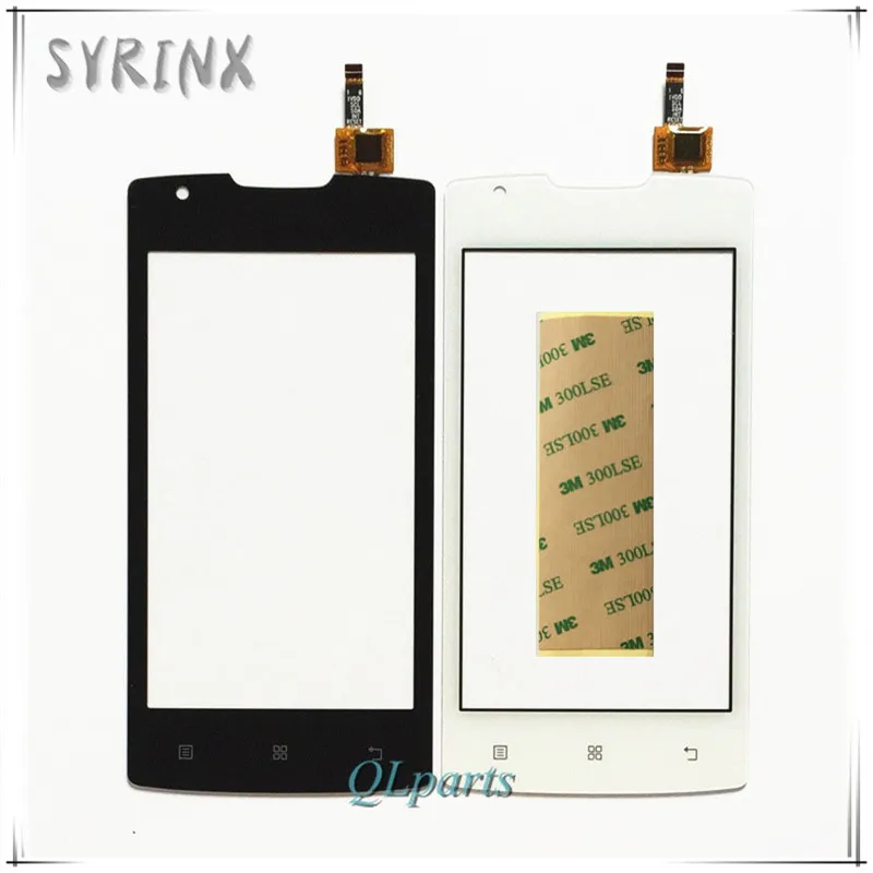 

Syrinx Cell Phone Touch Panel Touchscreen For Lenovo A1000 Smartphone Touch Screen Digitizer Front Glass Sensor With Stickers