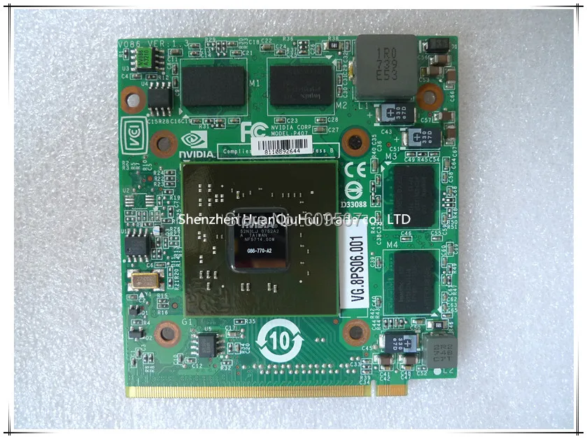 Видеокарта 8600MGS для ноутбука nVidia GeForce 8600M GS G86-770-A2 для acer Aspire 4520G 5520G 5920G 7720G 6930G 5720G