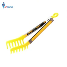 2016 New Spaghetti Tongs Pasta Clip Stainless Steel Handle Salad Tong Kitchen Utensils For Cooking Pasta Tools