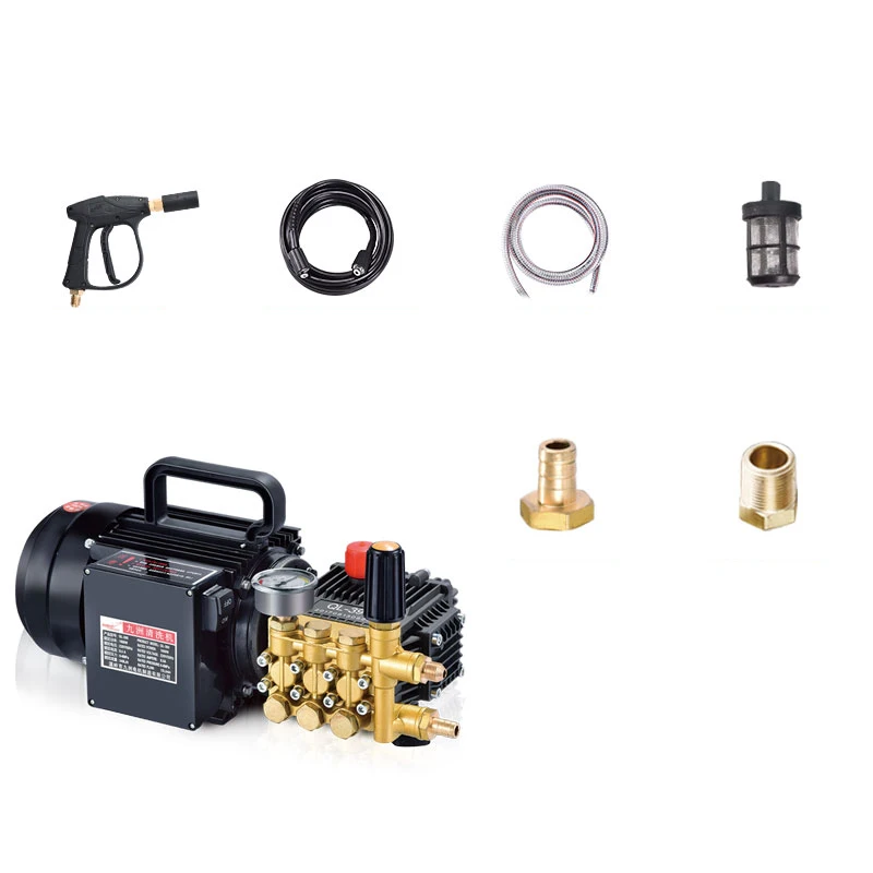 

220V Electric Power Washer Cleaning Machine Plunger and Piston Pump Head Wash Pump 7Mpa Y