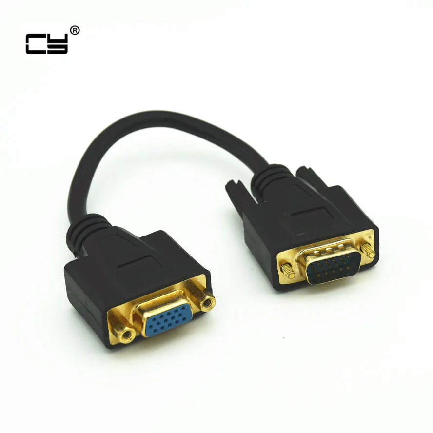 High Premium VGA to VGA Extension Cable Gold Plated VGA Short Cable ...