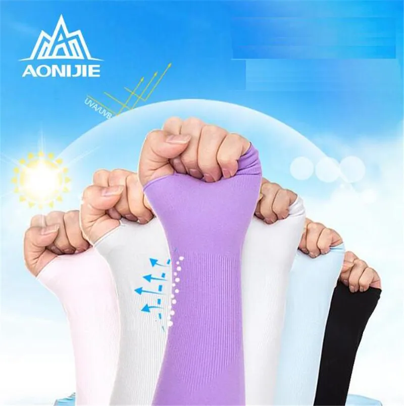 AONIJIE 1 пара солнцезащитных дышащих женских спортивных велосипедных беговых
