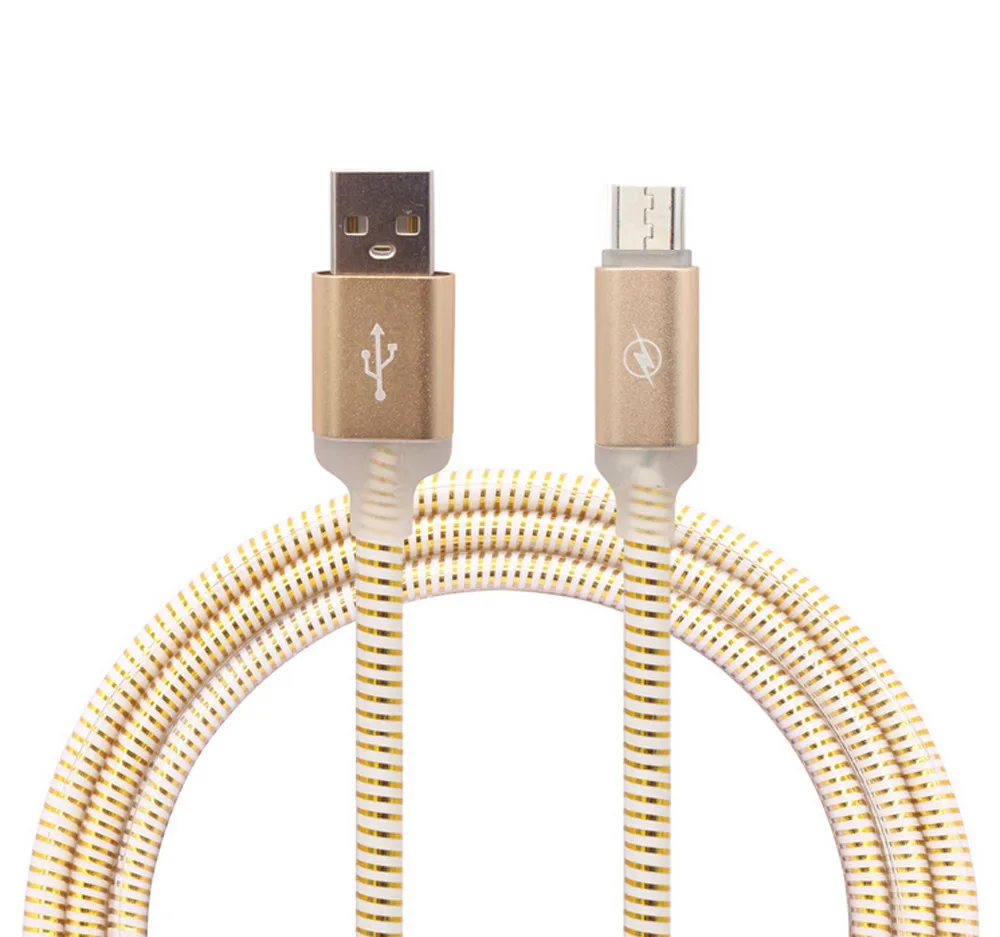 

New High Cable Faster 1M Universal Speed Charging Cord Android Charger Interface USB LED Light For Samsung Galaxy s7 Edge #YL10