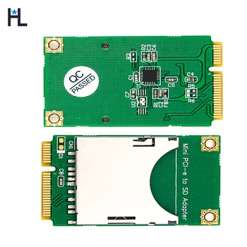 

mini pci-e SD SDXC Conversion Card mPCIe to SDHC adapter support 32GSD As a single chip solution for USB 2.0 flash card reader
