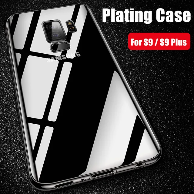 Electroplating Transparent Phone Case For Samsung Galaxy