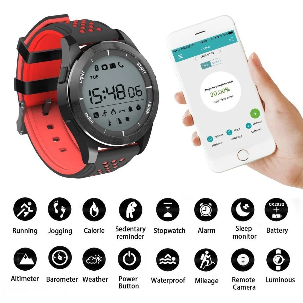 Смарт часы Timethinker Bluetooth мужские Reloj Inteligente кровяное давление пульсометр