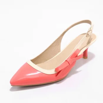 

2018 spring and summer new stiletto with pointed head with wild baotou size code 32-46 female sandals 18316