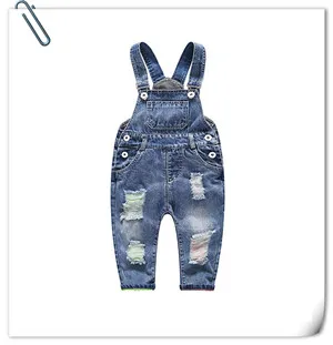 Джинсовый комбинезон для детей от 6 месяцев до 5 лет, детские комбинезоны, джинсовые штаны с дырками, повседневные джинсы для мальчиков и девочек, штаны, детская одежда