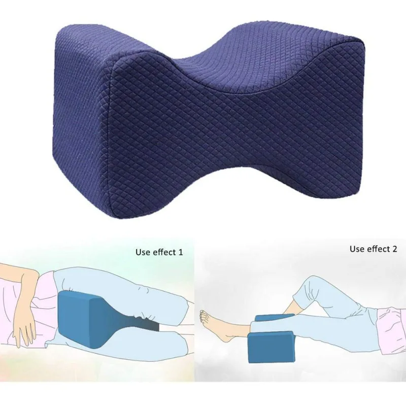 Упругая подушка пены памяти колено поддержка беременность рельеф Sciatic боль для сна сбоку или сзади шпалы ног подушки детские