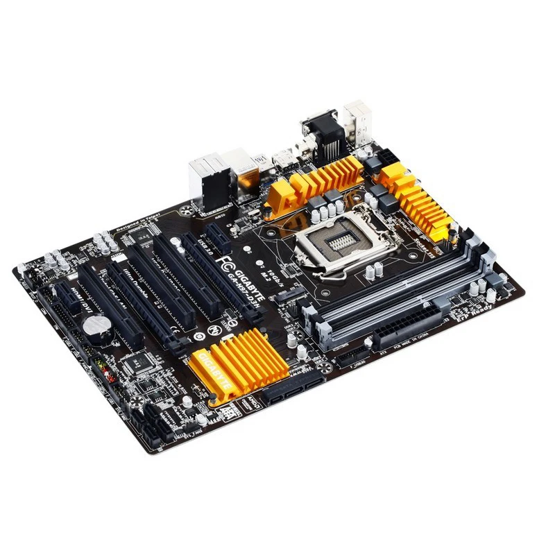 Материнская плата Gigabyte GA-H97-D3H для Intel H97 DDR3 USB3.0 32 Гб H97 D3H настольная системная плата с интегрированной графикой