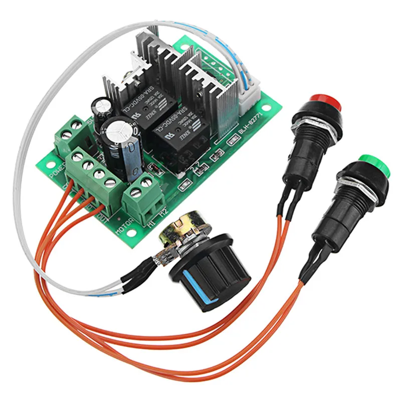 

1pc High Quality DC 5-30V 10A 300W PWM DC Motor Speed Regulator Speed Controller Support PLC 0-5V