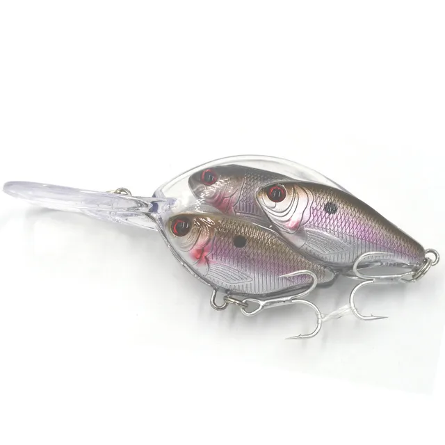2 pcs 65mm 21g Threadfin Shad Crankbait Hard Fishing Lure Fishing