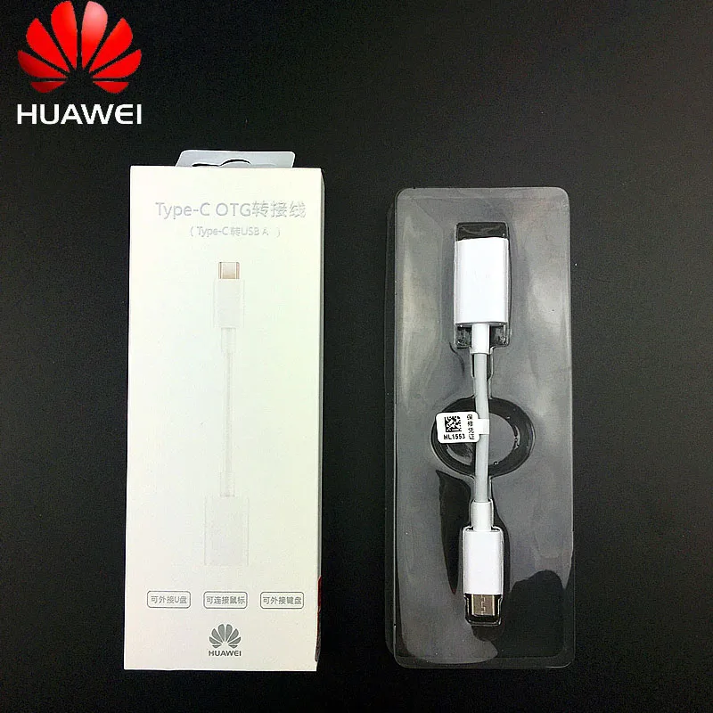 

Original Huawei p20 lite Pen DriveU DISkMouseGamepad Type C To Usb OTG Cable Adapter For p20 pro p9 p10 Mate 9 10 20 Nova 3 2