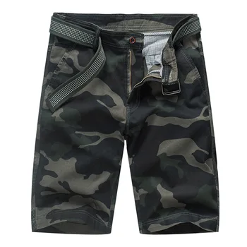 

2020 Mens Military Cargo Shorts Summer New Army Tactical Camouflage Shorts Men Quality Cotton Loose Work Casual Short Pants