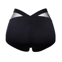 Г. пикантные Для женщин Йога шорты пуш-ап сетки сплошной тренировки работает Спортивная Йога тренажерный зал брюки спортивная летняя одежда