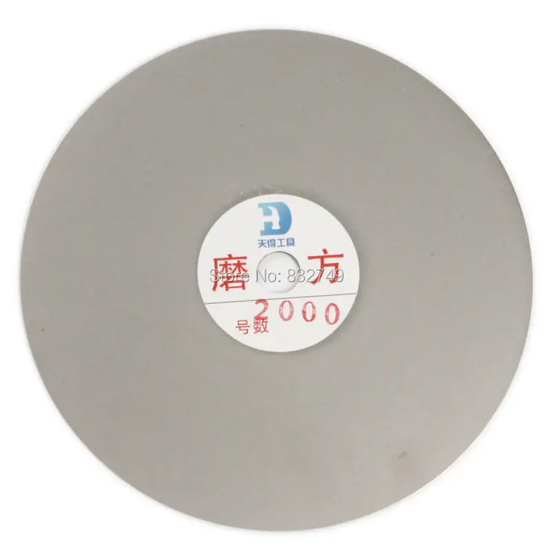 1 шт. 150 мм 6 "диск с плоским абразивным покрытием роторная установка 800 #-3000 # Грит для стекла камень измельчить диск полировки режущий