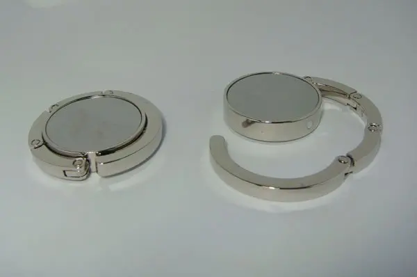 10 шт Пустой складной крюк для кошелька DIY держатель-вешалка для сумки