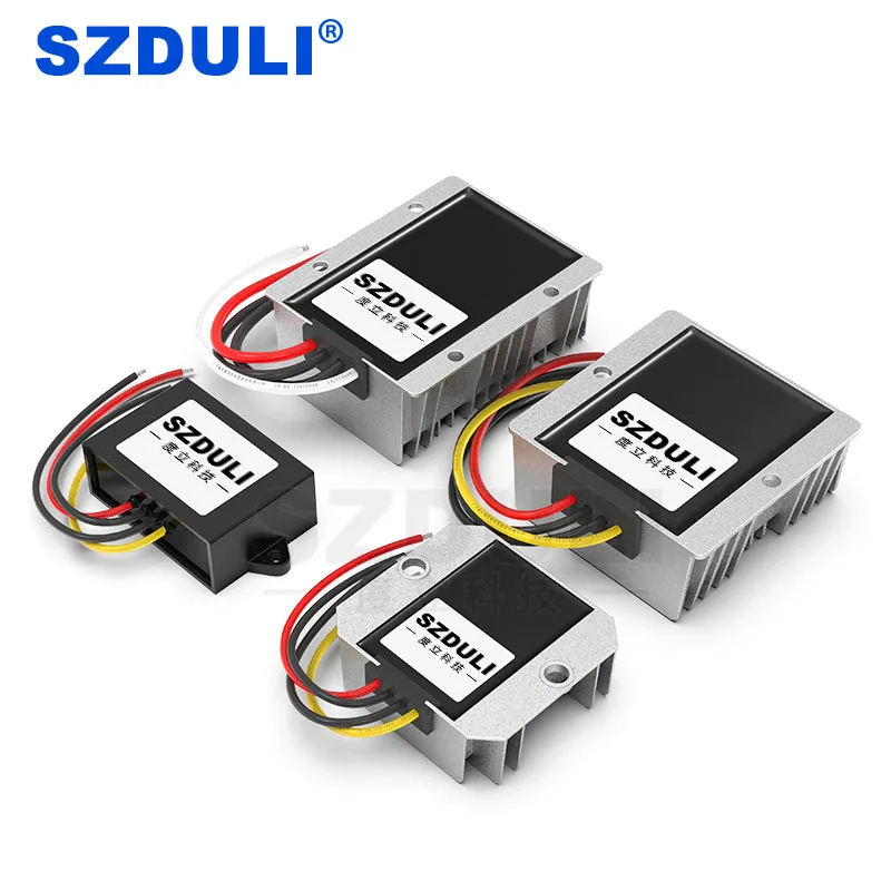 

SZDULI 12V liter 15V3A5A10A15A20A DC converter 9~14V to 15V automotive boost module transformer CE RoHS