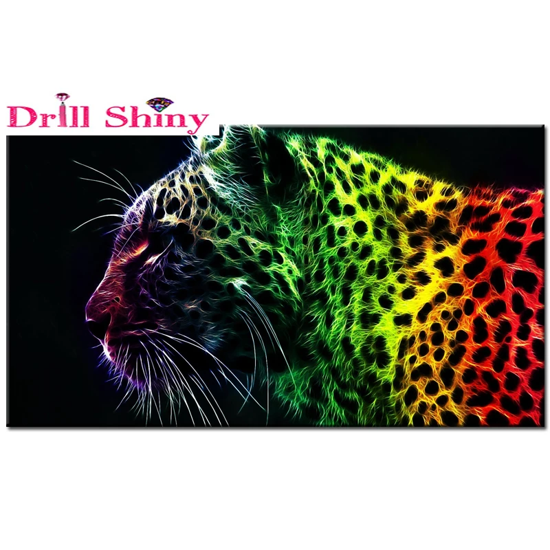 

Drill Shiny Full Square Diamond 5D DIY Diamond Painting tiger cross stitch Cross Stitch square diamond painting mosaic diamonds