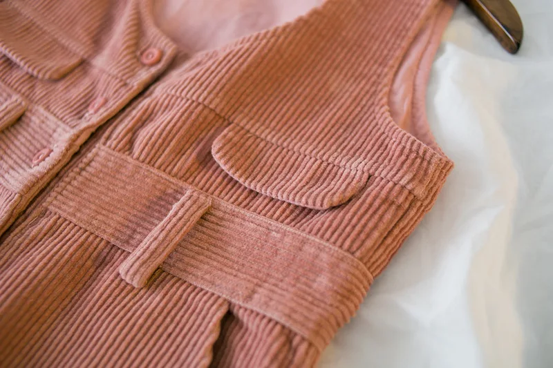 Hot selling autumn kids child 2018 clothes children overall pants for boys trousers girls corduroy pants jumpsuit for girls kids (31)
