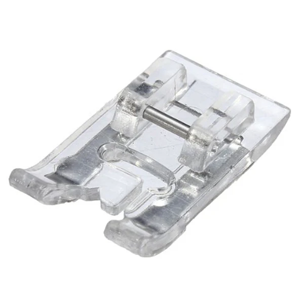 

Hot Professional Plastic Satin Stitch Presser Foot for Brother /Singer /Babylock /Janome /Kenmore Free Shipping