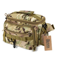 Blusaa многофункциональная Рыболовная Сумка Pesca снасти поясная сумка Рыболовная плечевая сумка пакет с дополнительной рыболовной коробкой чехол для приманки