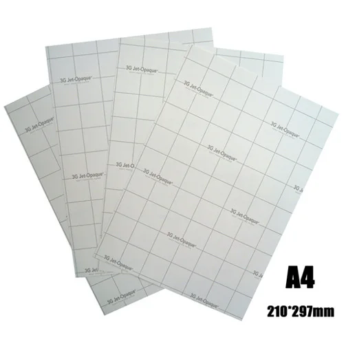Струйной печати A4 теплообмена фото бумага для темного цвета футболка 5 шт. цена