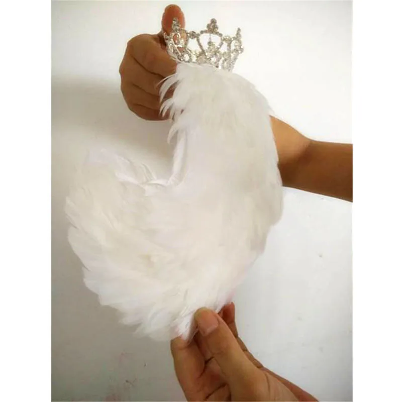 

Free Shipping White Black Swan Lake Ballet Headpiece,Feather Headwear Headdress with Crown,Hand Made Nutcracker Hair Headband