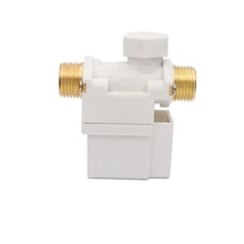 DC12V электромагнитный клапан DN15 NC Автоматический водяной клапан для водонагревателя на солнечной батарее электромагнитный нагнетательный клапан FCC-11S