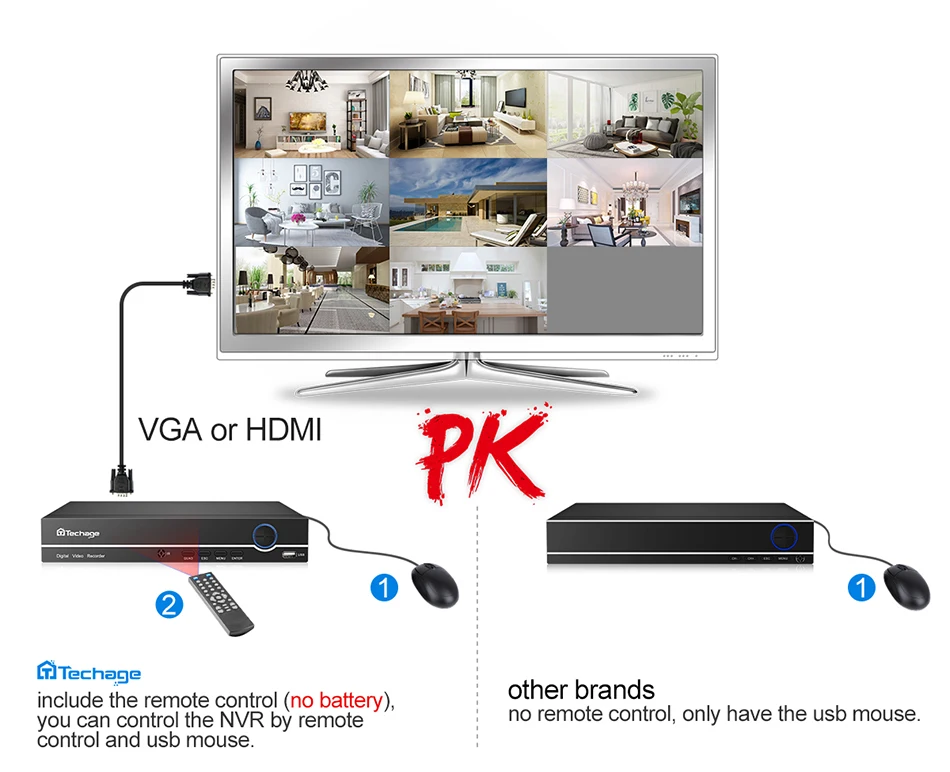 H.265 CCTV система безопасности 8CH 1080P POE NVR комплект 2.0MP открытый Крытый Купол Аудио Звук IP камера P2P комплект видеонаблюдения