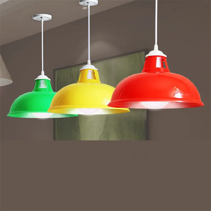 Colorful Acrylic Pendant Lamp Fruit Store Supermarket Lights Fresh Fruit Cooked Food Restaurant Dining Decoration Light Fixtures