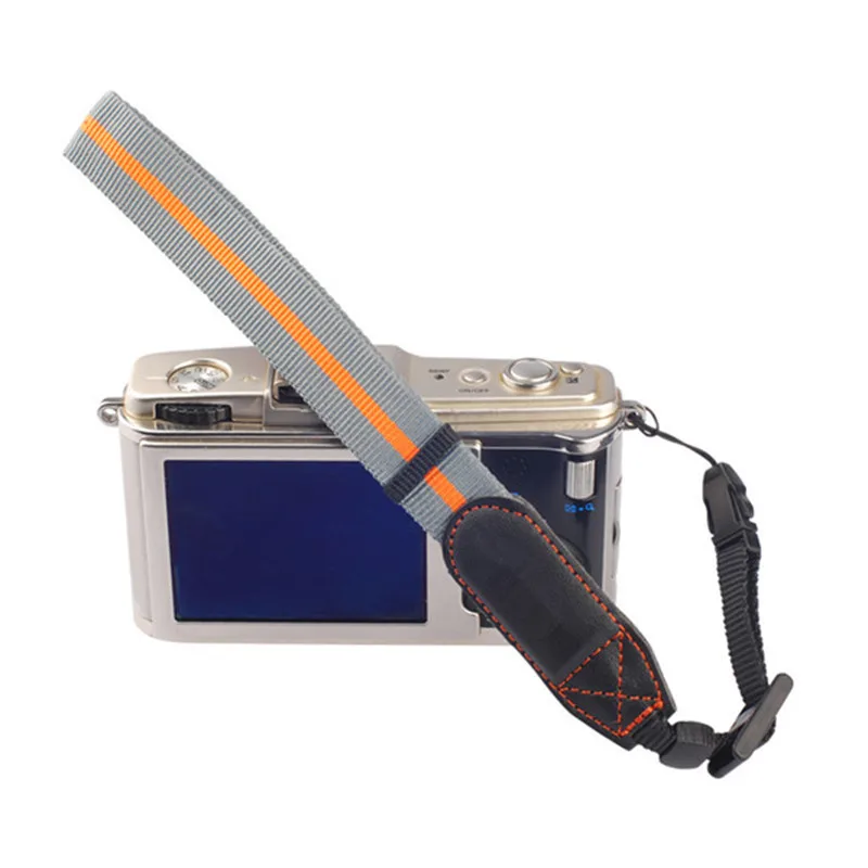 EL-01 Camera Leather Wrist Band Strap Hand Strap (1)_