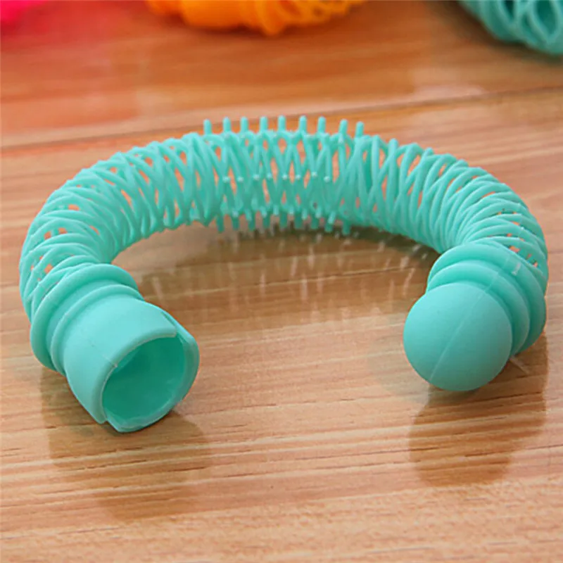 Hair Curling Tools Hairdress Magic Hair Curler Spiral Curls Roller Donuts Curl Hair Styling Tool Accessories DIY 8 Pcs 7cm*6 cm