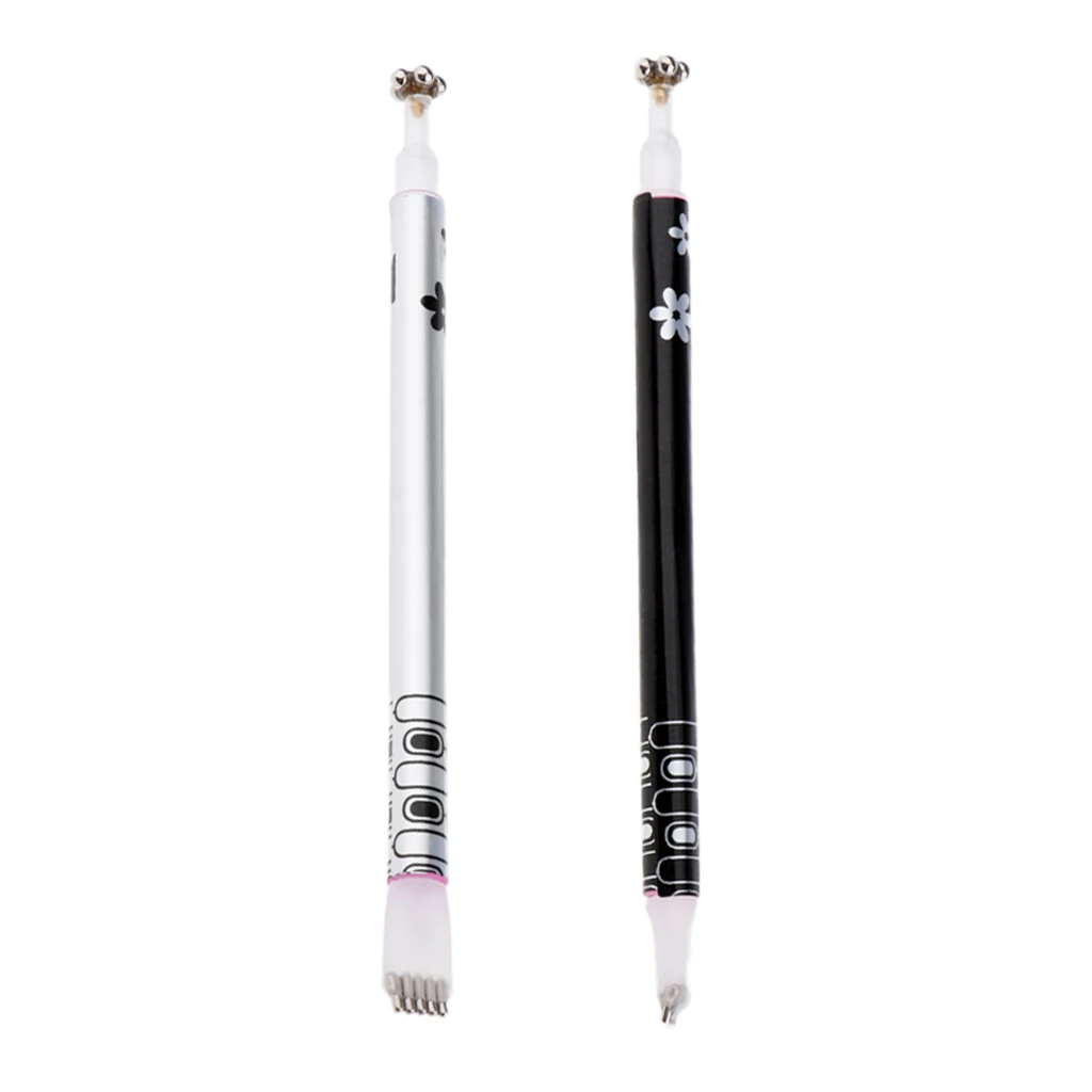 2pcs Magnet Pen Magnetic Stick Nail Art Design Tools for Cat Eye Gel Polish Drawing Painting