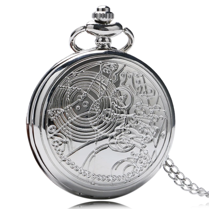 Vintage Dr. Who Theme Pocket Watch Set With Gift Box Men Women Stylish Gift Set Dotor Who Antique Pendant Chain Quartz Watches1 (5)