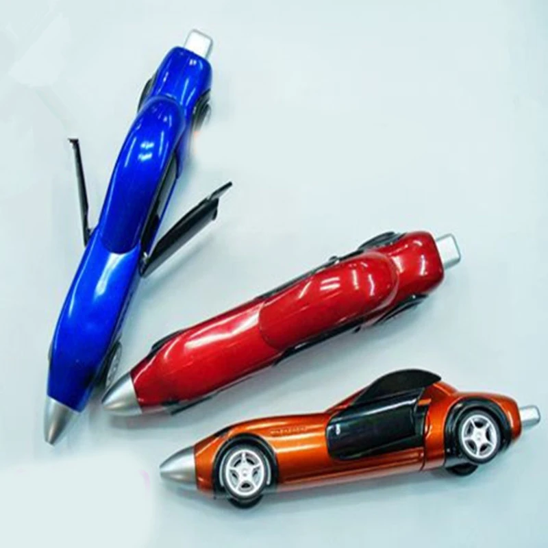 Jouet voiture jouets stylo à bille magique stylo à bille choc bureau Gadgets Stress jouet Reliever jouets pour enfants enfants voiture stylo