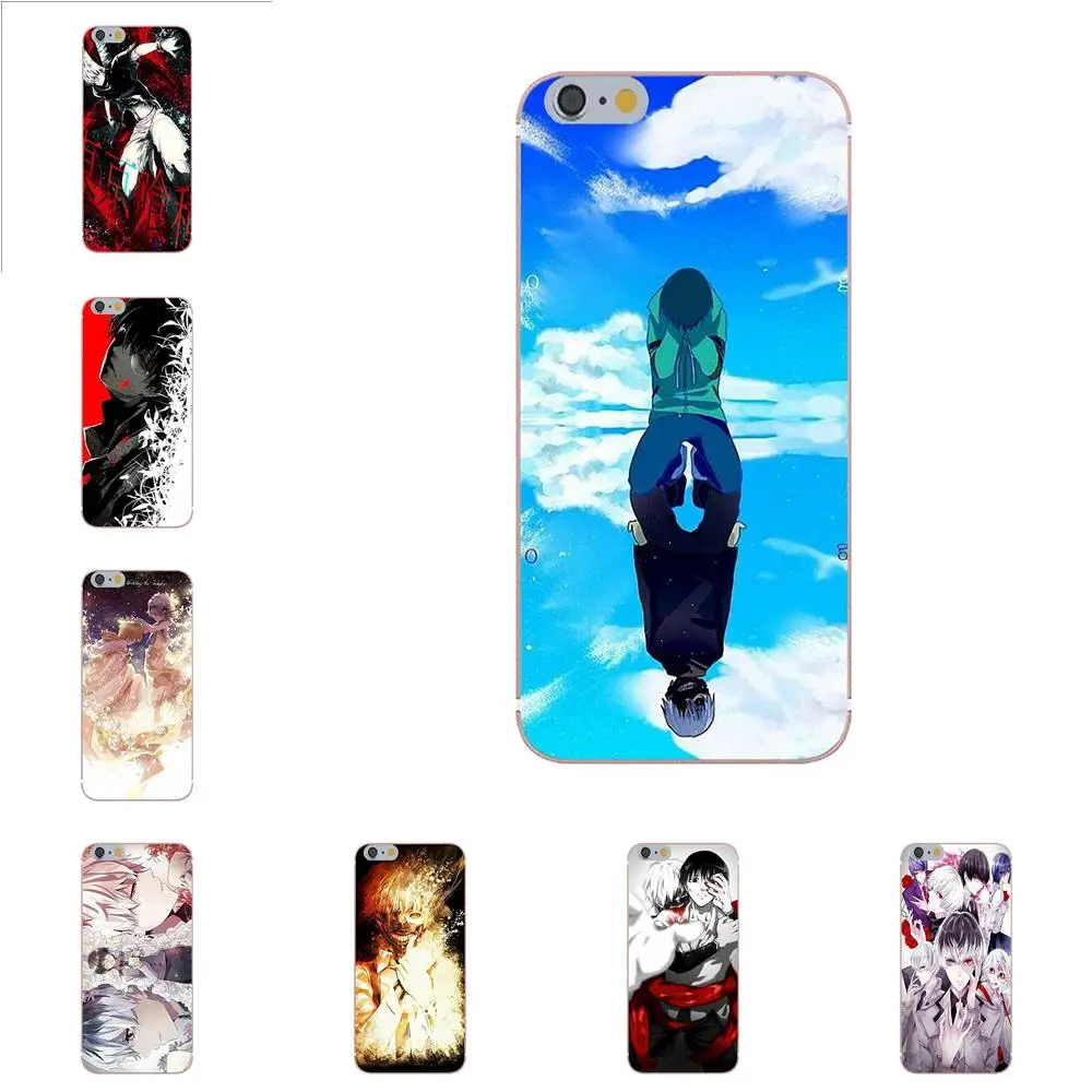 

For Huawei G8 Honor 5C 5X 6 6X 7 8 9 Y5II Mate 9 P8 P9 P10 P20 Lite Plus 2017 TPU Phone Cover Case Coque Anime Tokyo Ghouls