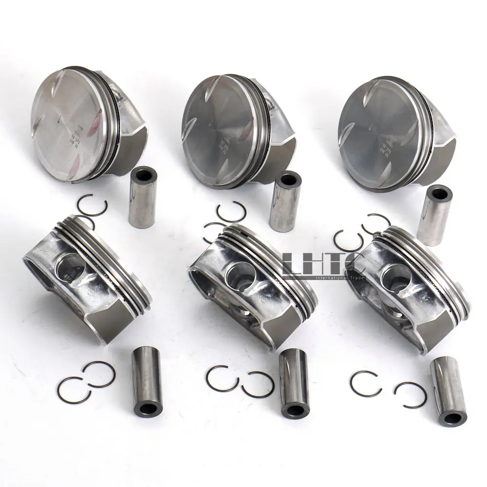Поршень и кольцо 6x 92 9 мм 22 для Mercedes Benz CLK350 CLS350 C350 E350 GL450 3.5L V6 4.7L V8 M272 M273|Поршни кольца